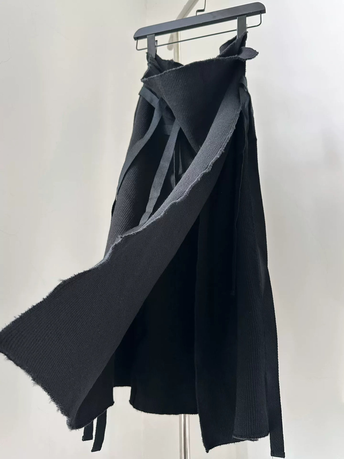 Comme Des Garcons Rei Kawakubo 1992 Tricot line Wool Skirt