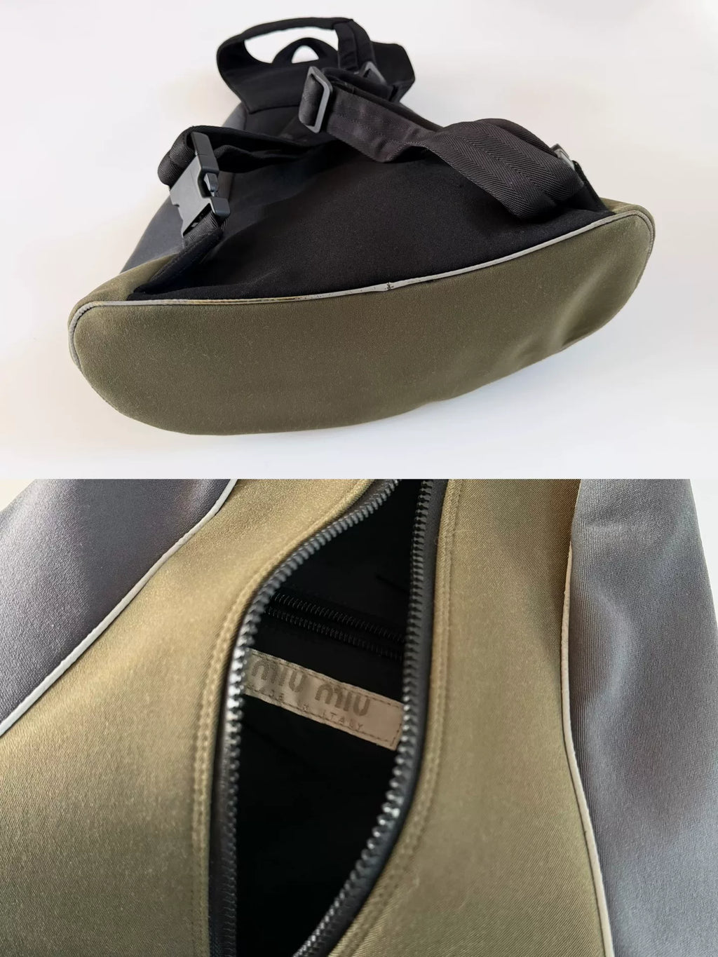 Miu Miu Nylon 1999 Vintage Backpack