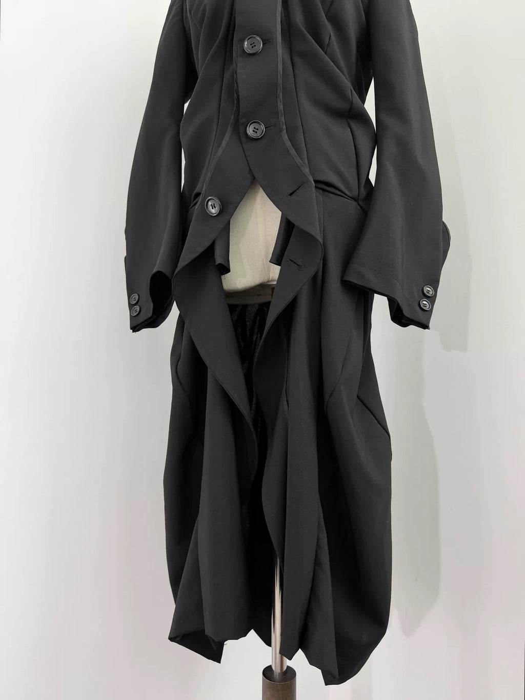 Junya Watanabe AW06 Irregular Deconstructed Wool Coat