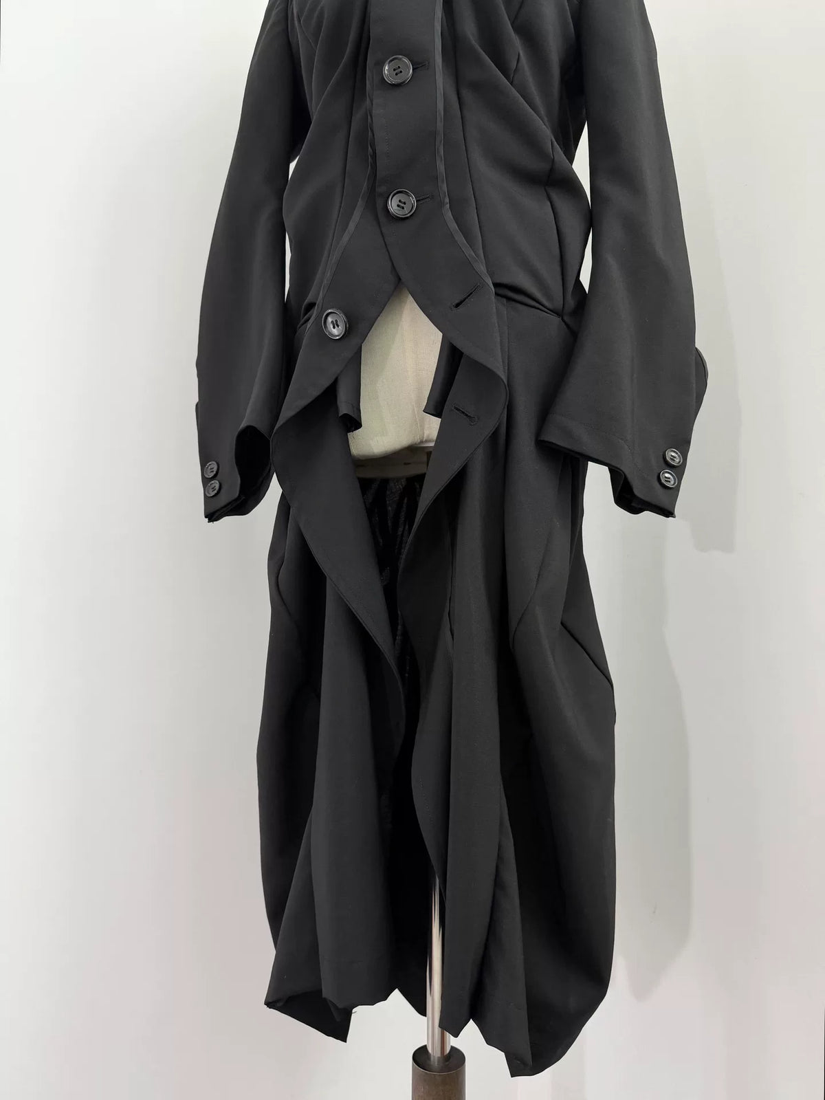 Junya Watanabe AW06 Irregular Deconstructed Wool Coat