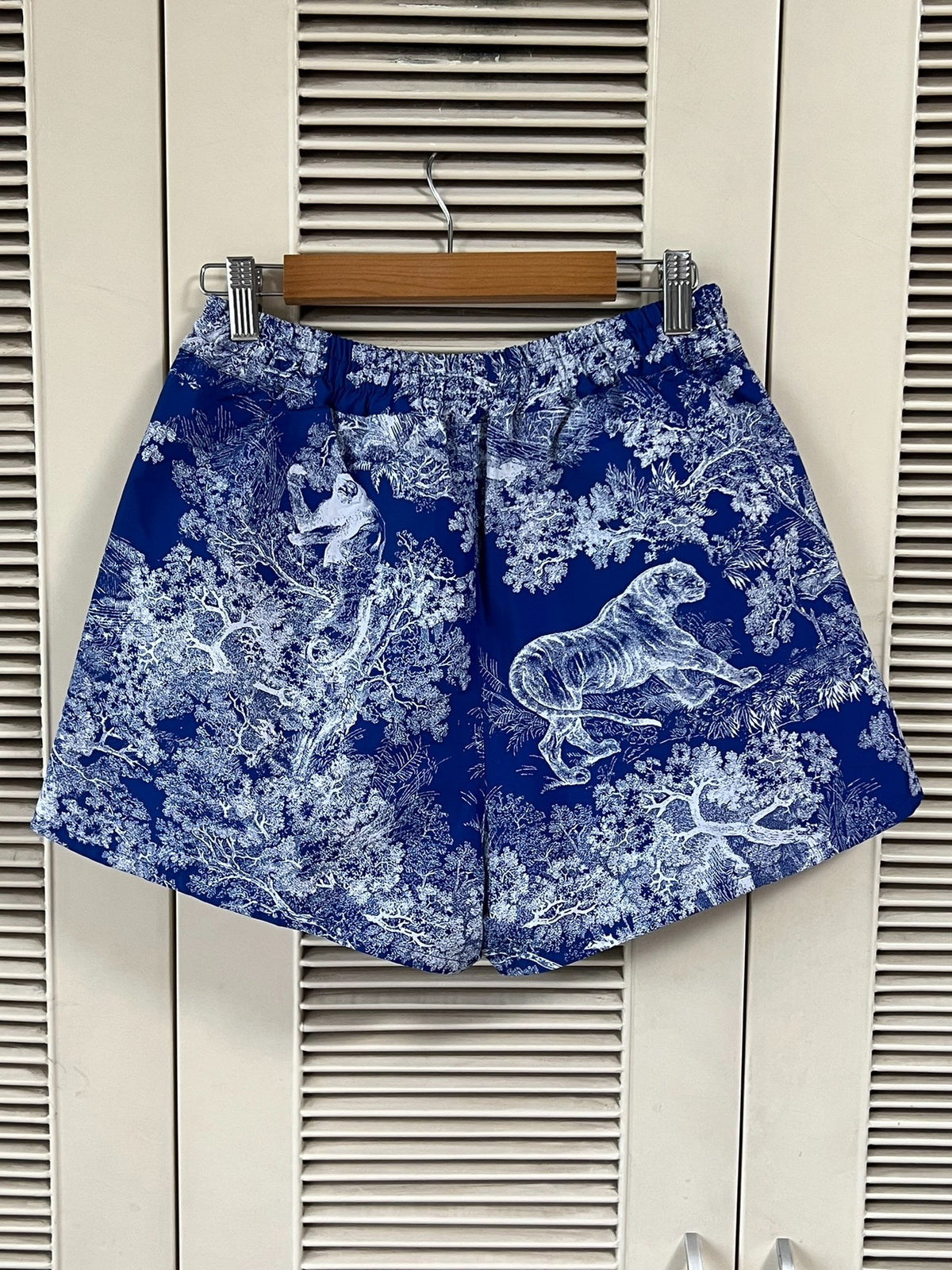Dior Zoo Print Shorts