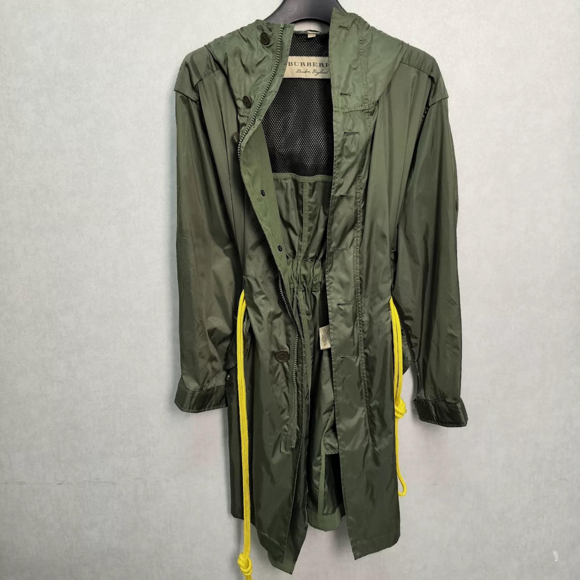Burberry Army Green Trench Coat - Devines