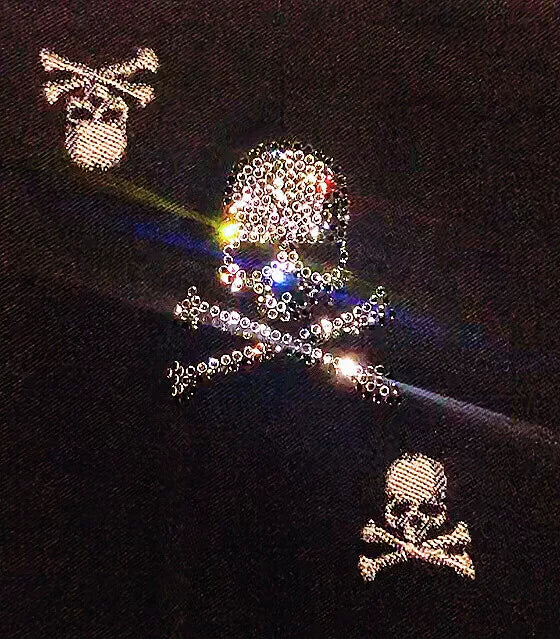 Mastermind Japan Rhinestone Skull Mainline Embroidered Vest