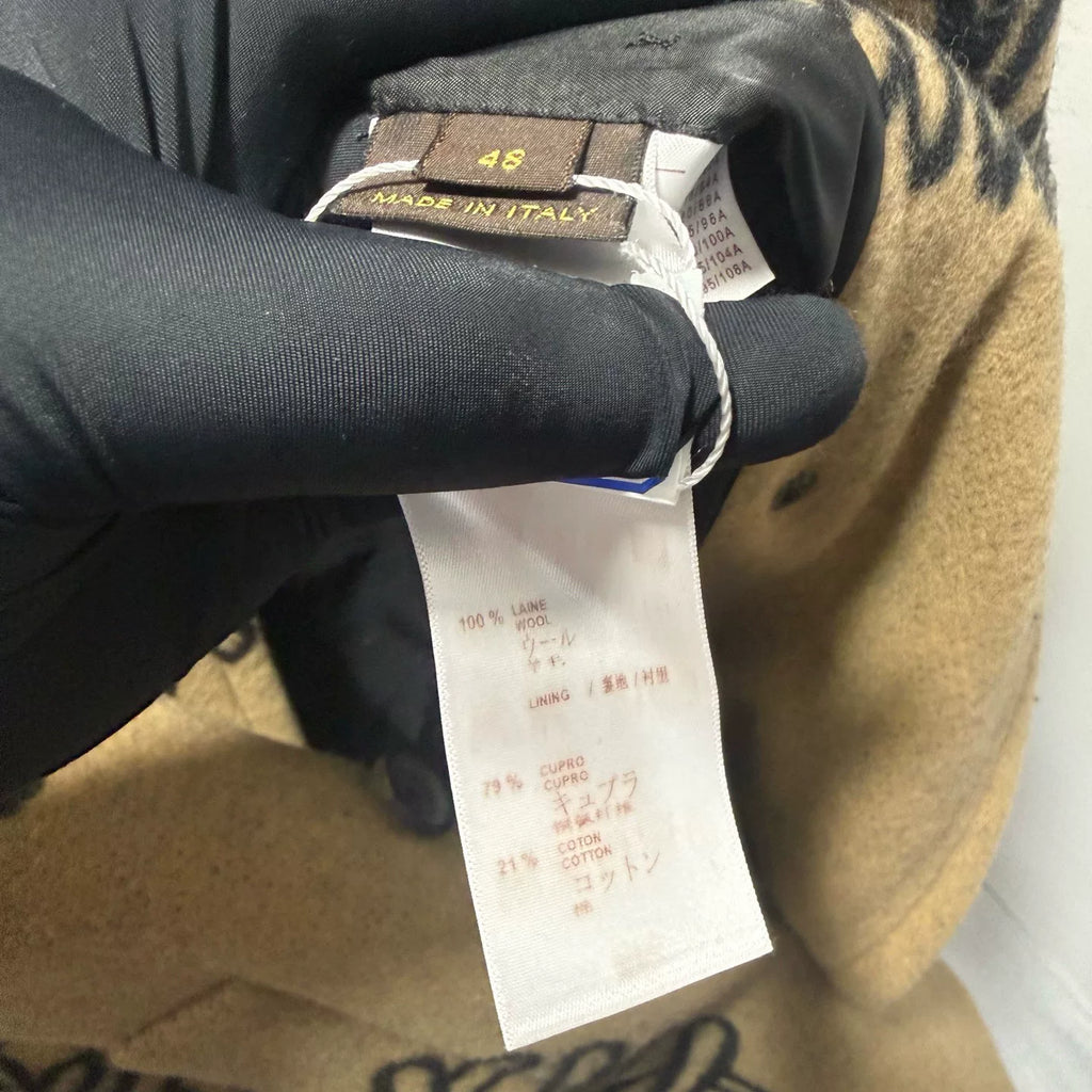 Louis Vuitton Isetan Double-Breasted Wool Coat