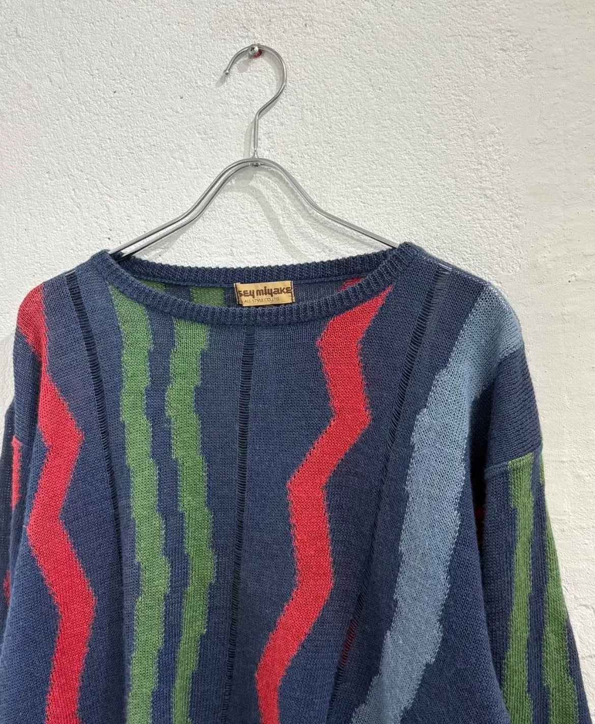 Issey Miyake 1970s Linen Knit Top