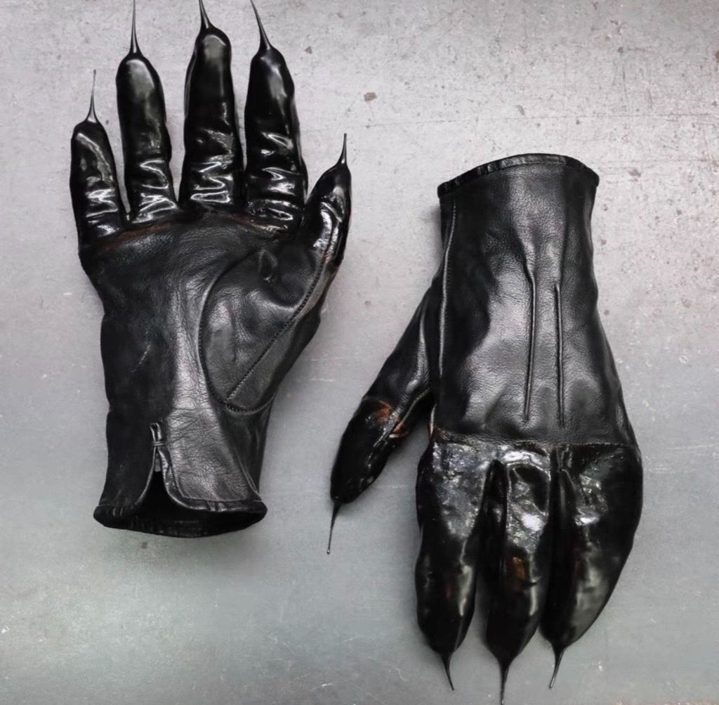 Carol Christian Poell AM/2459 Resin-Dipped Gloves
