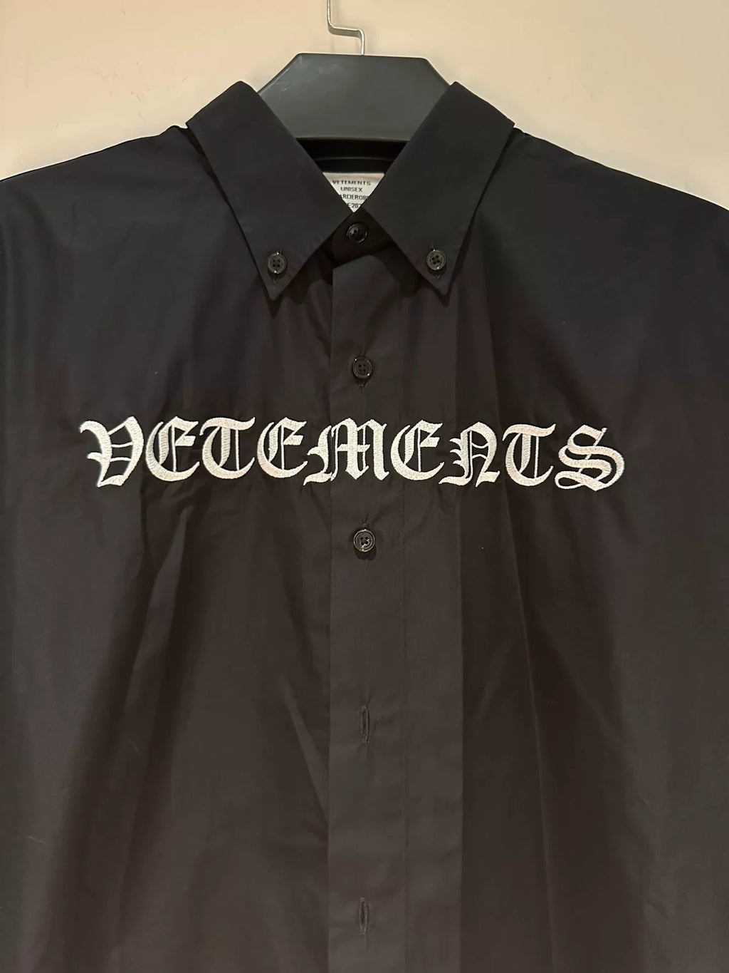 Vetements Sanskrit Shirt