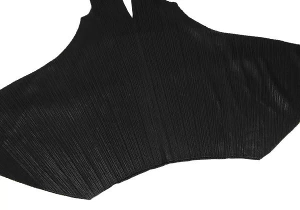 Issey Miyake Vintage Black Pleated Dress