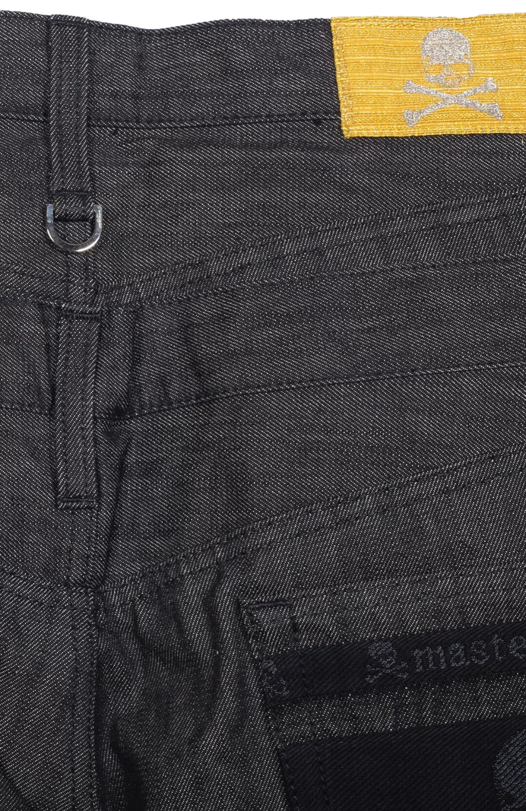 Mastermind Japan Rhinestone Mainline 14SS Gold Isetan On Jeans