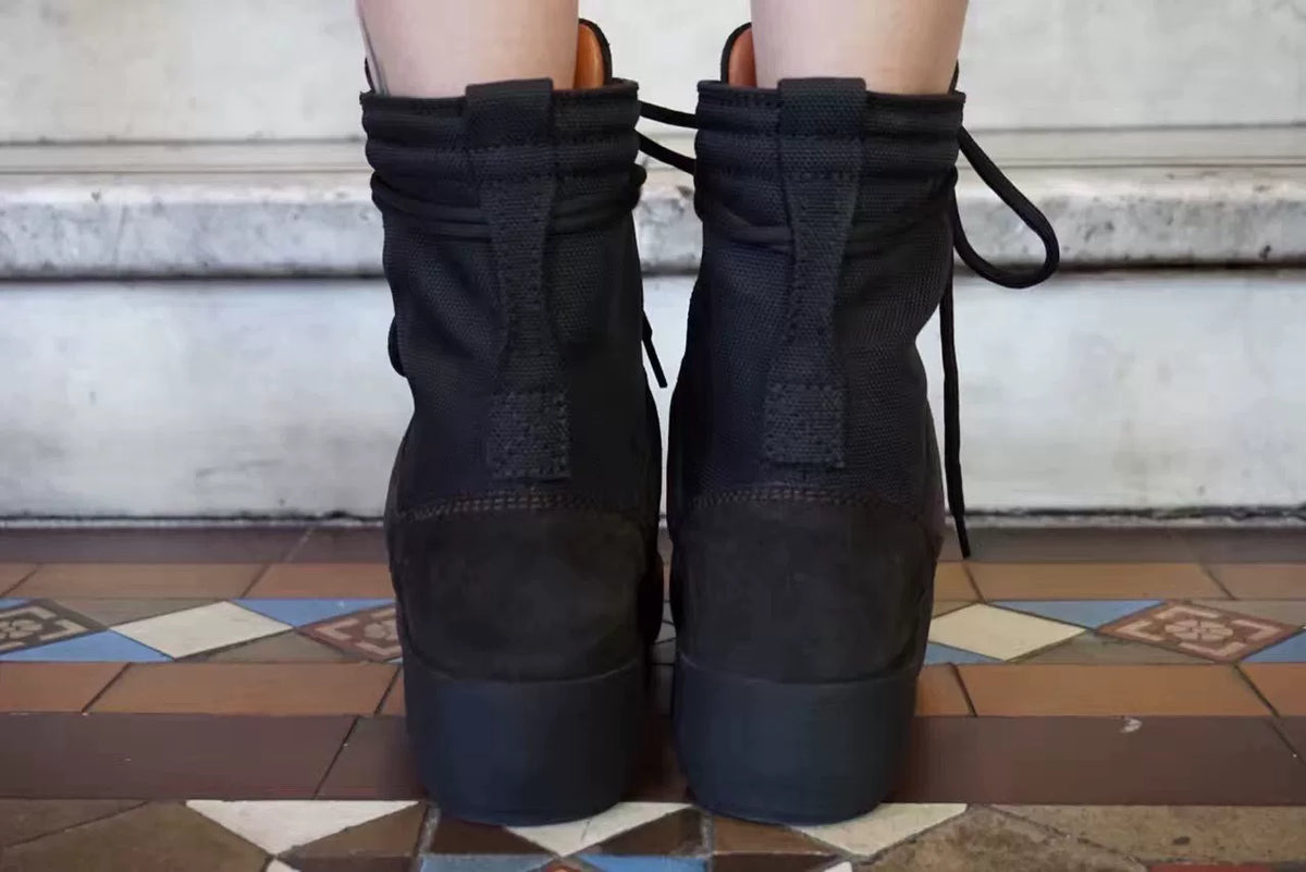 Yeezy SEASON 3 Black Military Boots
