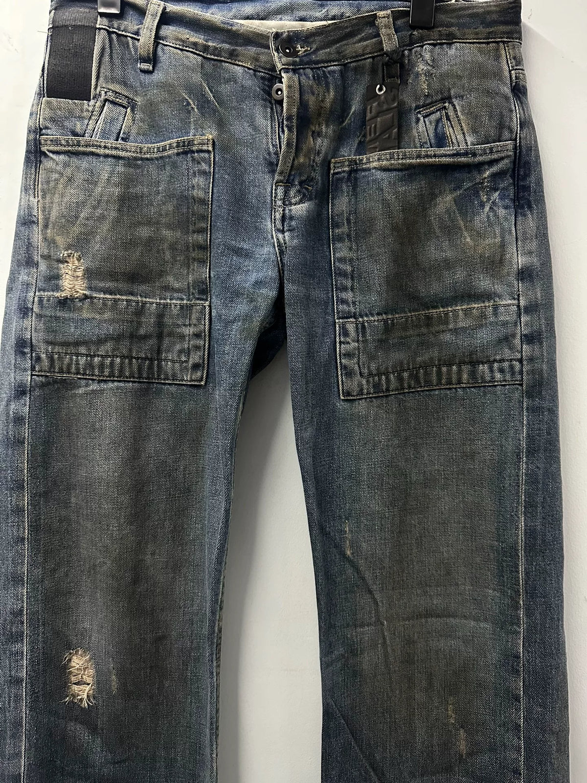 Rick Owens Straight-Leg Pants  10SS Jeans