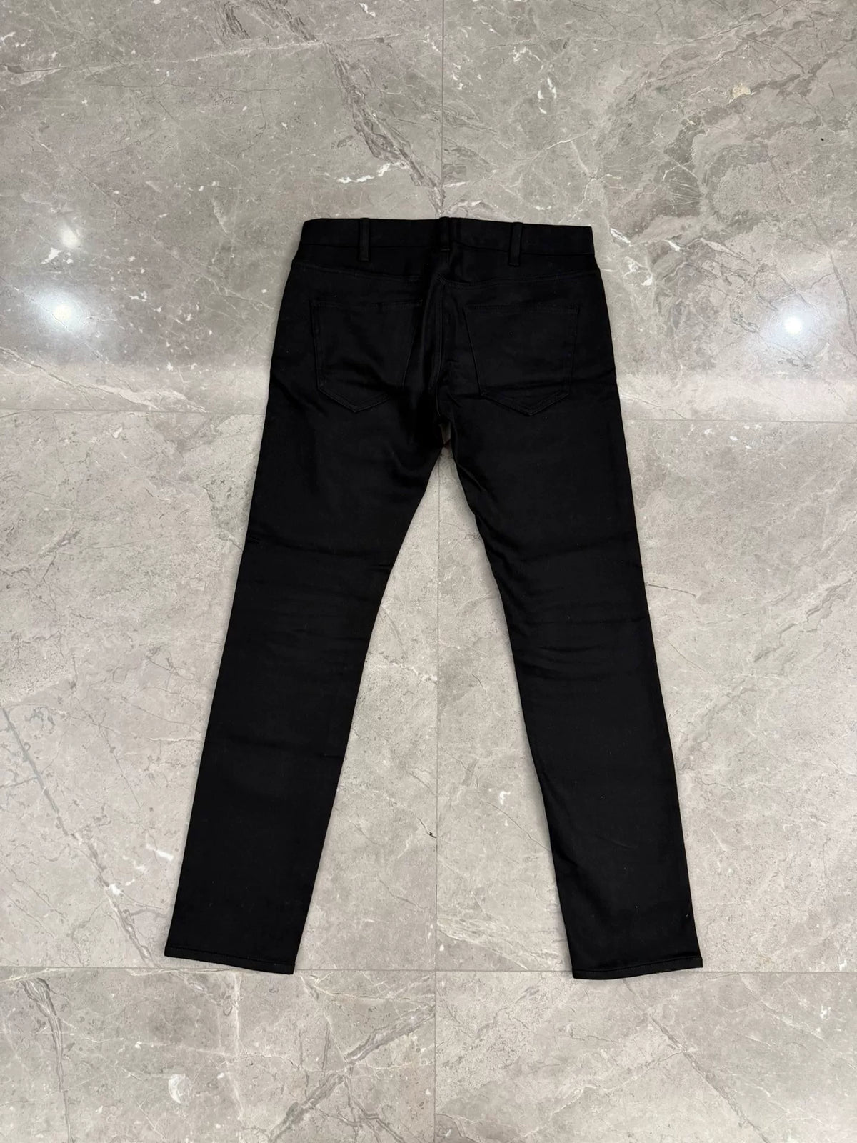 Celine 19SS SK003 Black Straight-Leg Denim Jeans