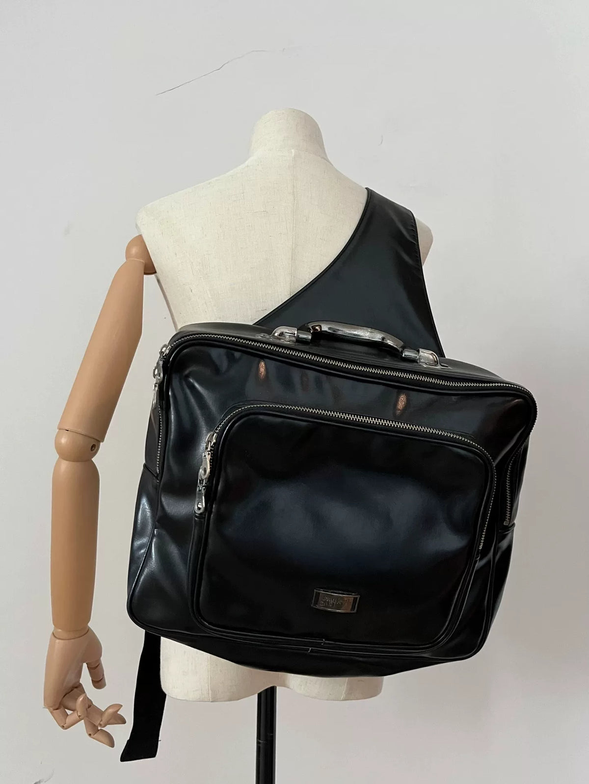 Jean Paul Gaultier Crossbody Black Bag
