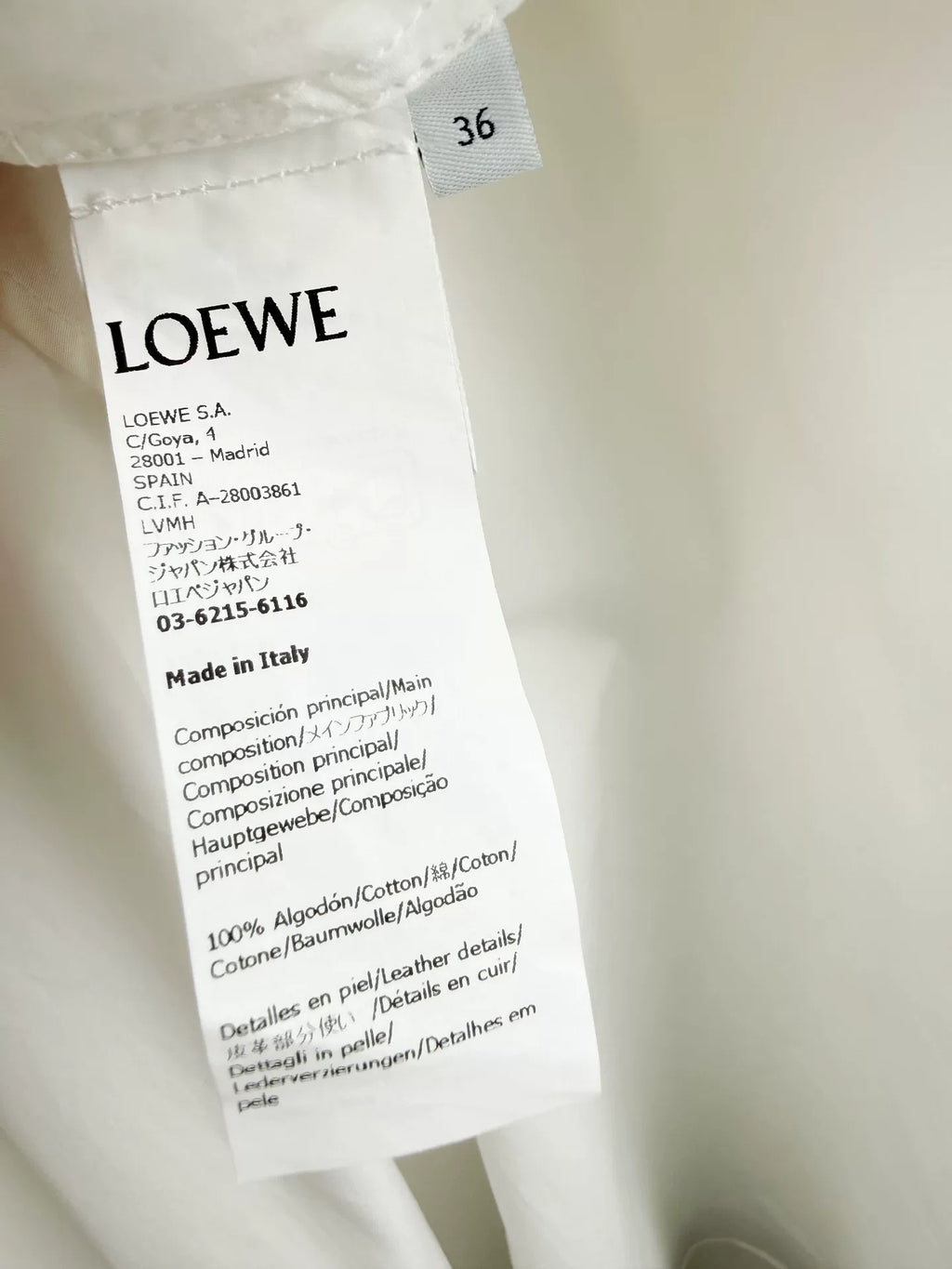 Loewe Shirt Dress