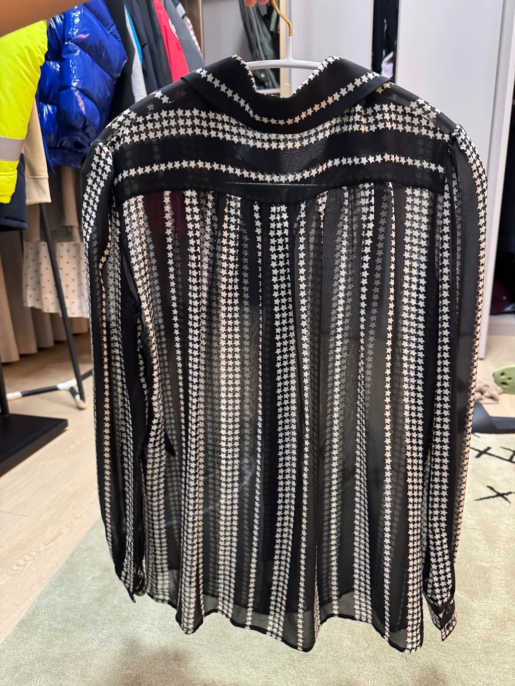 Saint Laurent SS06 Star Silk Top by Hedi Slimane