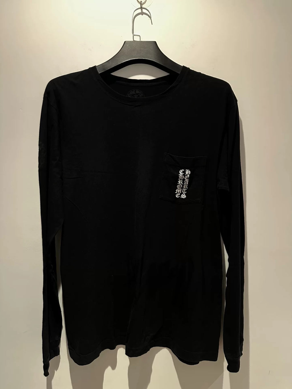 Chrome Hearts Phantom Cross Scroll Sanskrit Tombstone Top