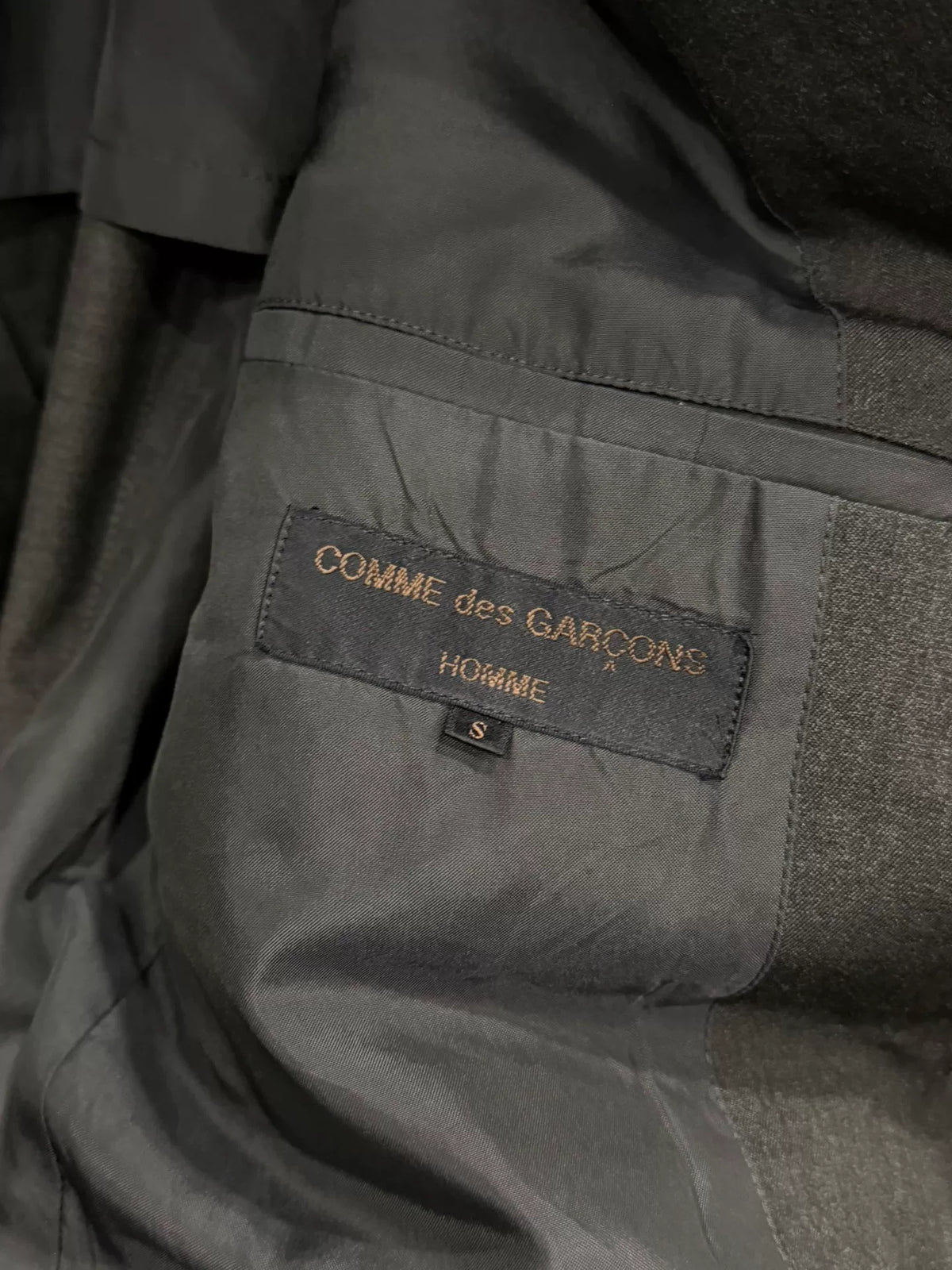 Comme des Garçons CDG 96AW Wool Patched Suit