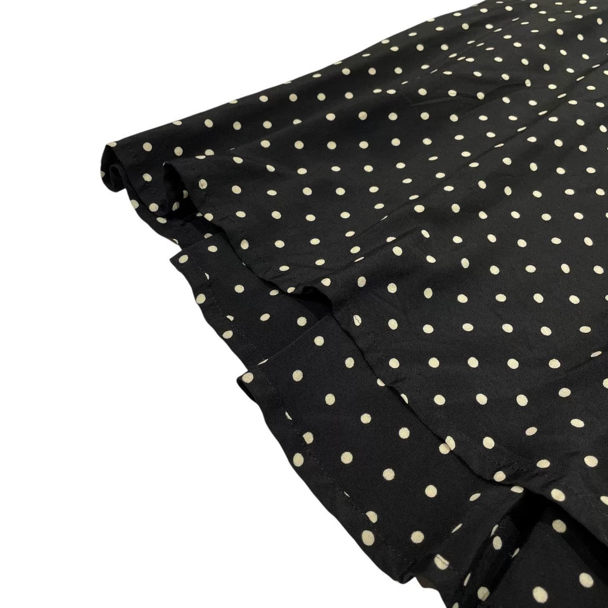 Yohji Yamamoto NOIR Polka Dot Irregular Skirt