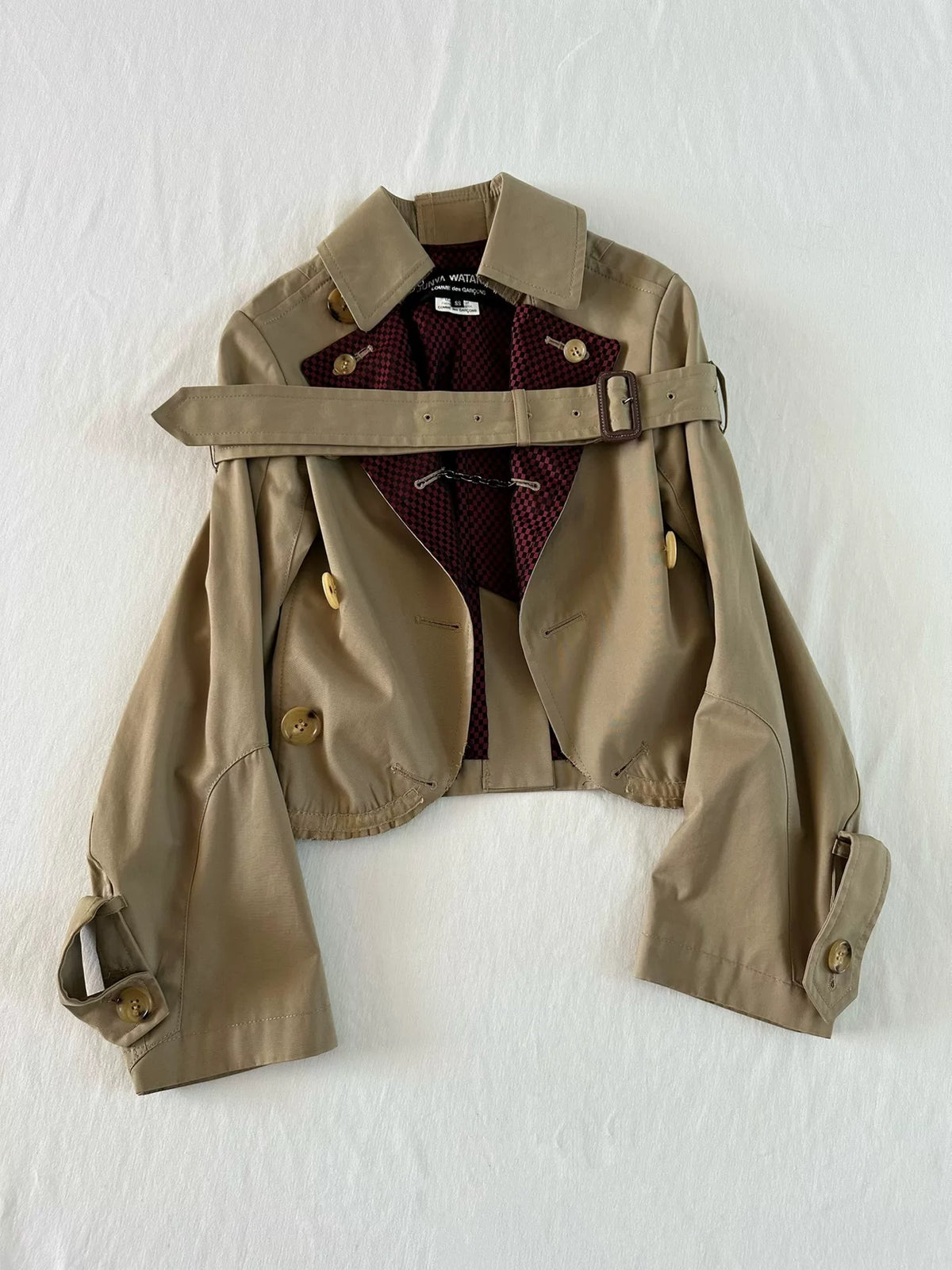 Junya Watanabe 2006 Runway Jacket Lace-Up Top