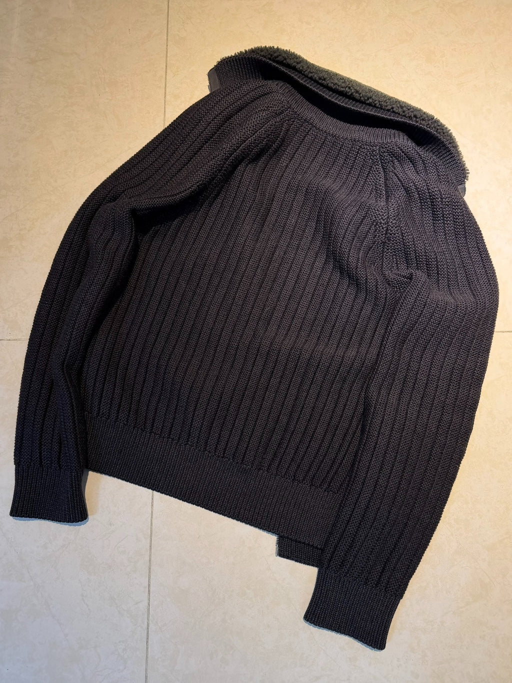 Louis Vuitton Zip Wool Jacket
