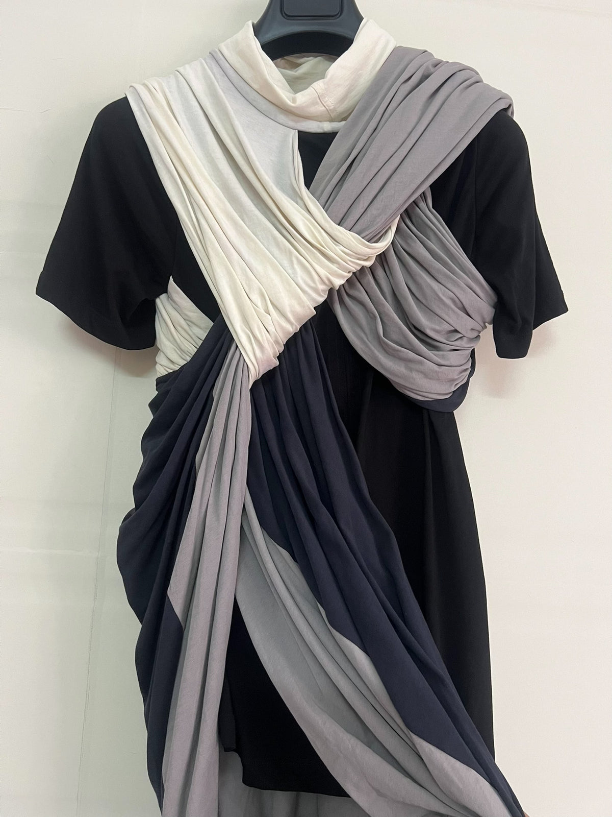 Rick Owens Multi-Layer Wrapped T-Shirt