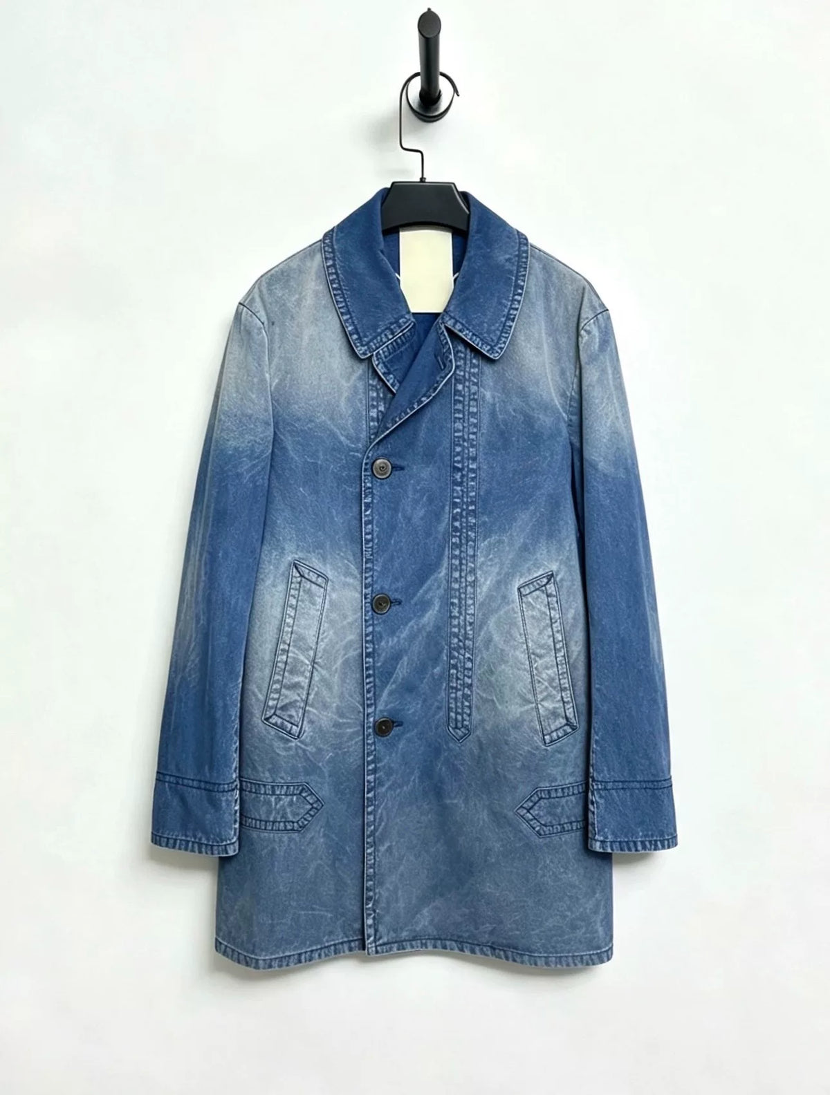 Maison Margiela Digital Print Distressed Jacket