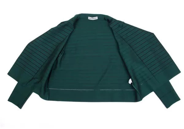 Issey Miyake Vintage Green Line Pleated Top