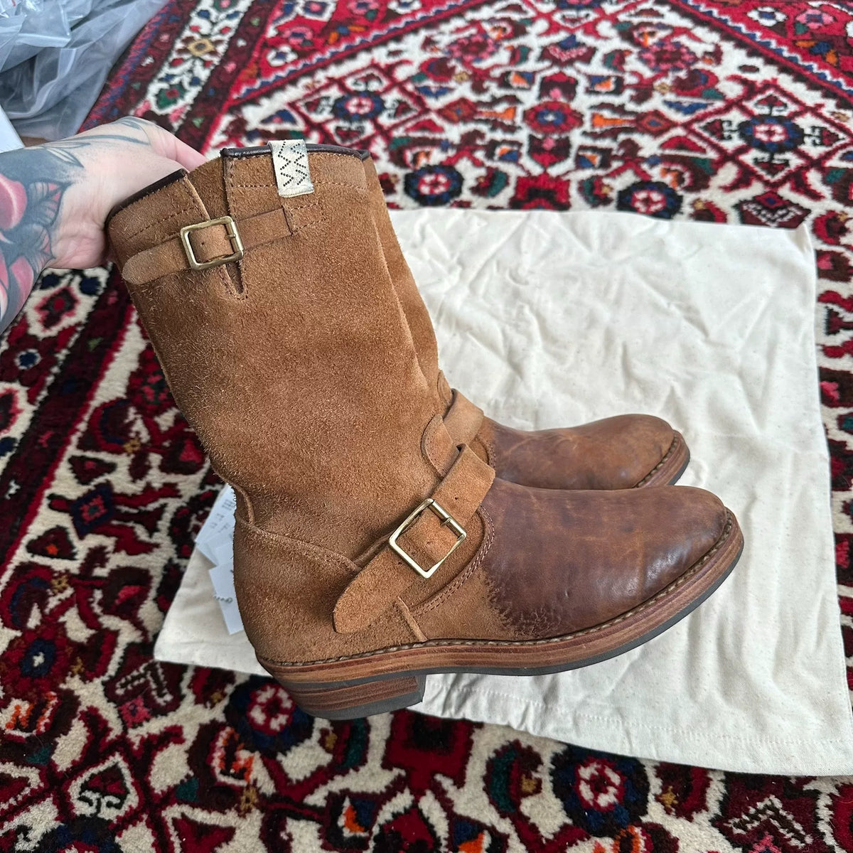 visvim 20AW t.w.o boots, engineer boots