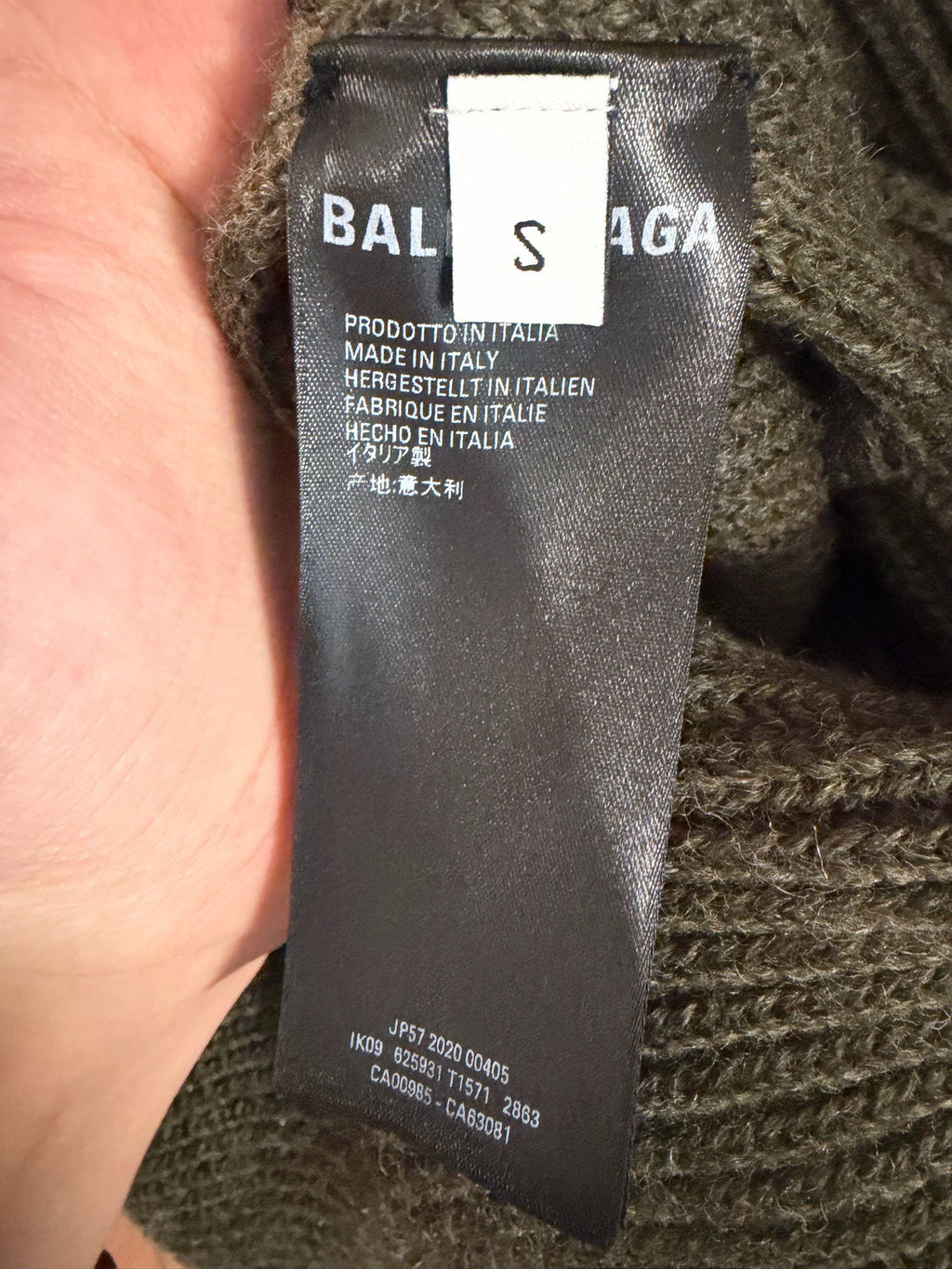 Balenciaga Teddy All-Over Logo Reversible Jacket