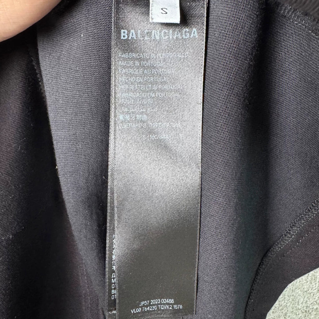 Balenciaga Heart Wifi Short Sleeve Top