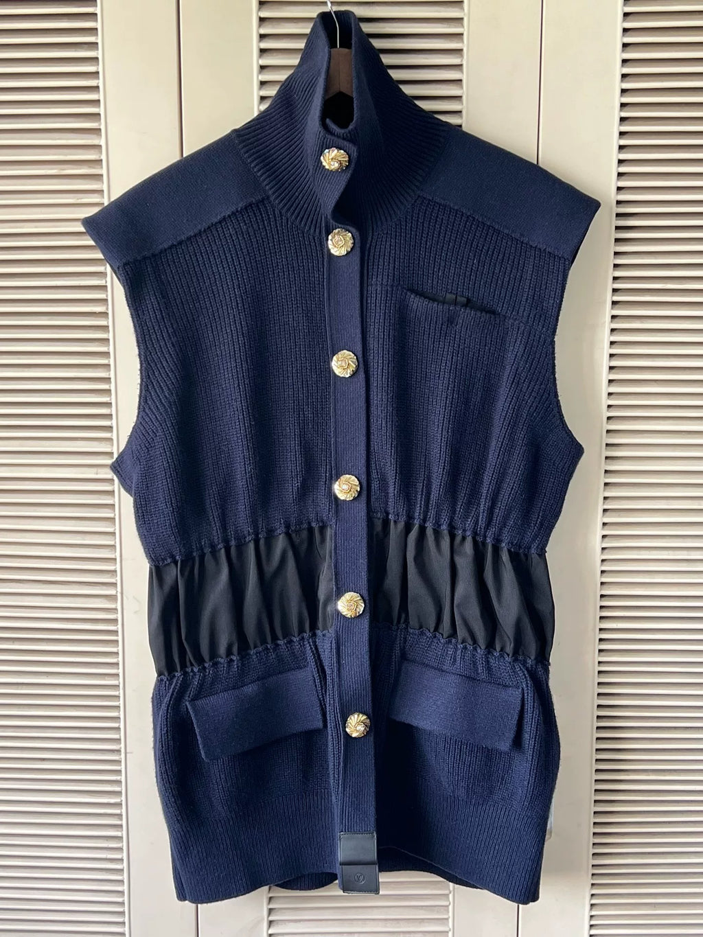 Louis Vuitton Knit Navy Vest