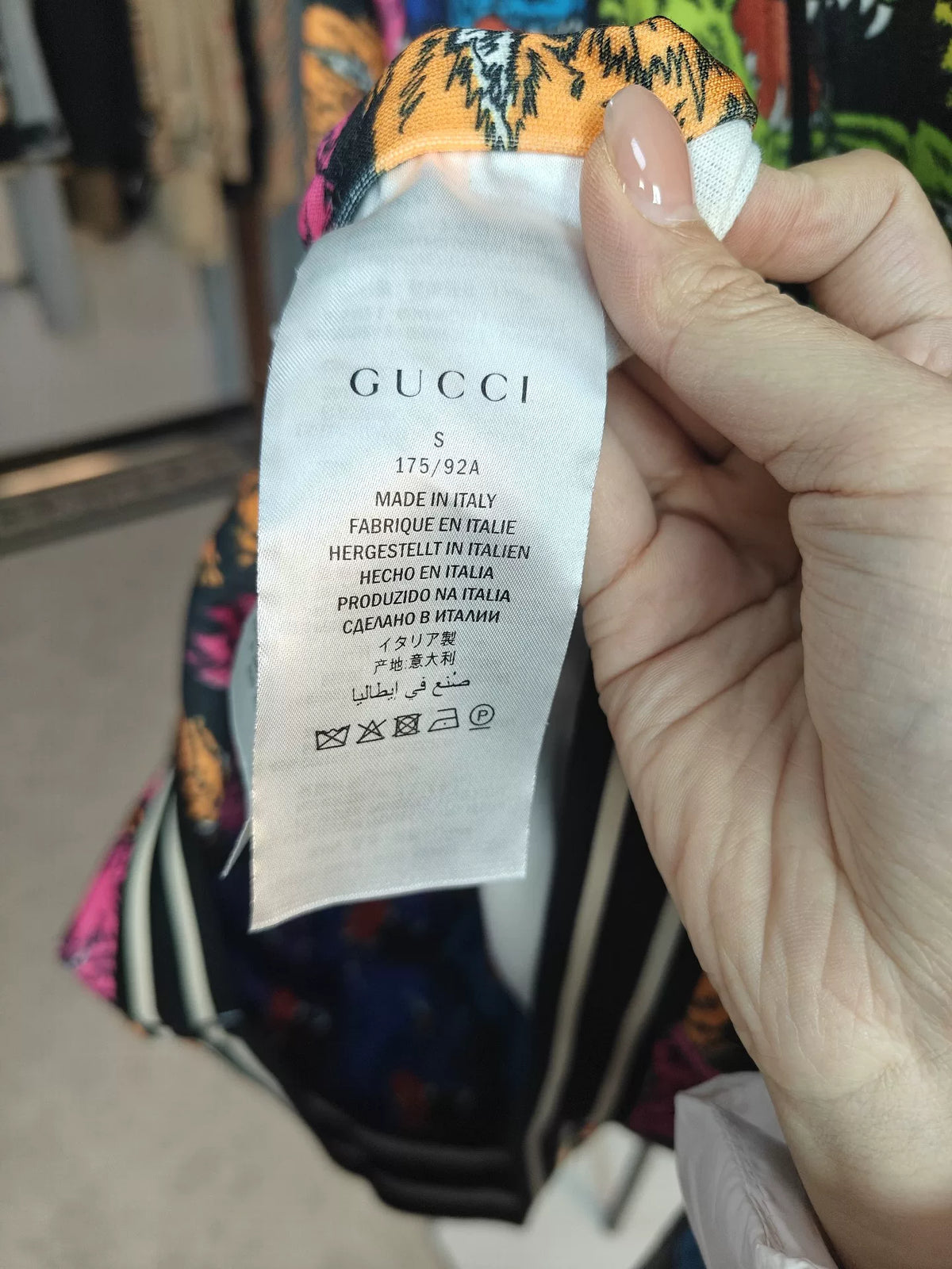 Gucci Tiger Head Print Jacket