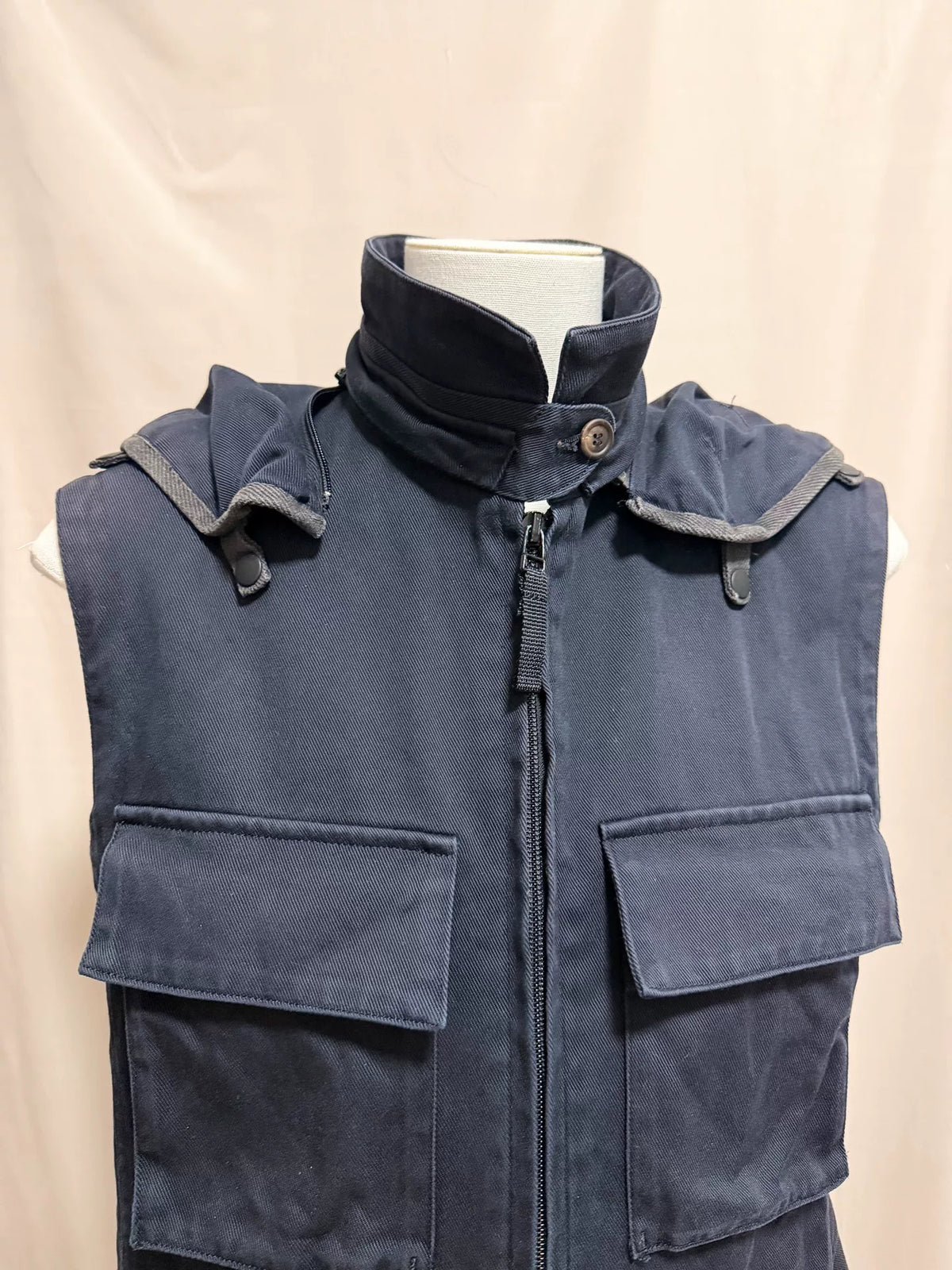 Issey Miyake AW00 Detachable Collar Utility Vest