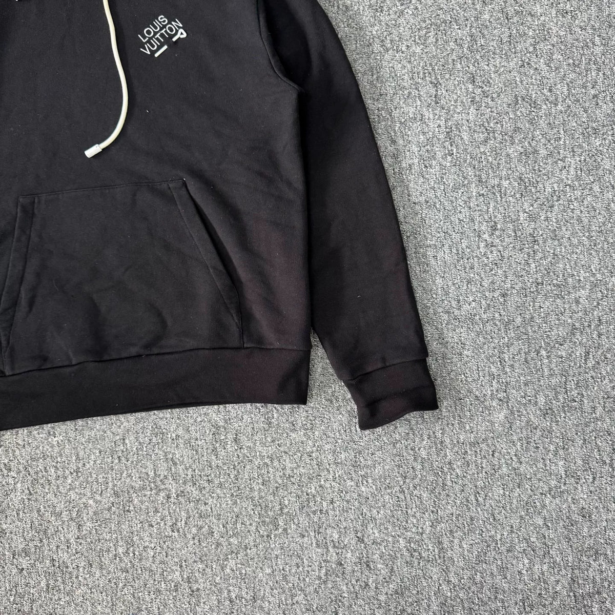 Louis Vuitton LV 2023 Fleece Pin Hoodie