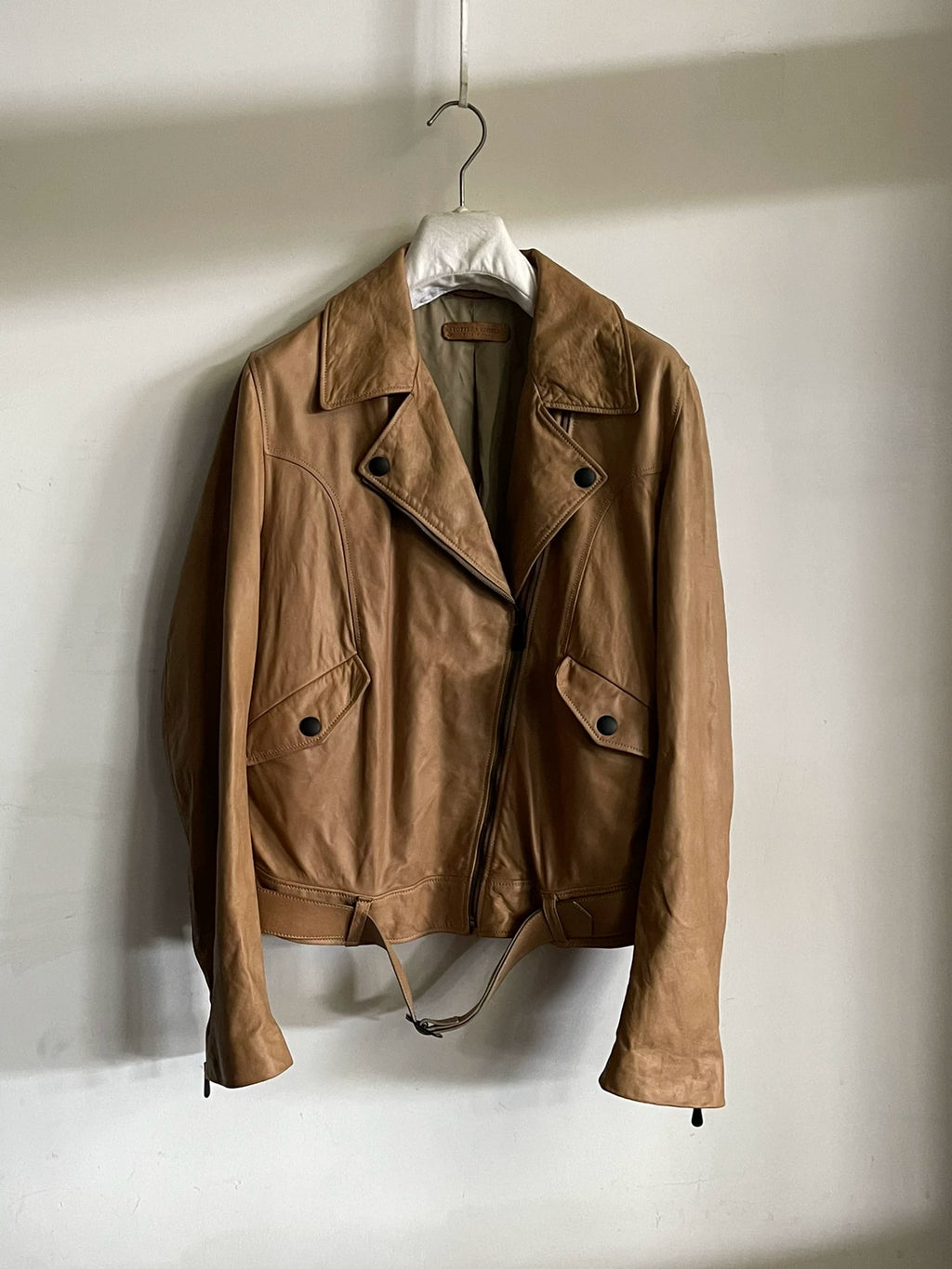 Bottega Veneta Motorcycle Rider Jacket Leather