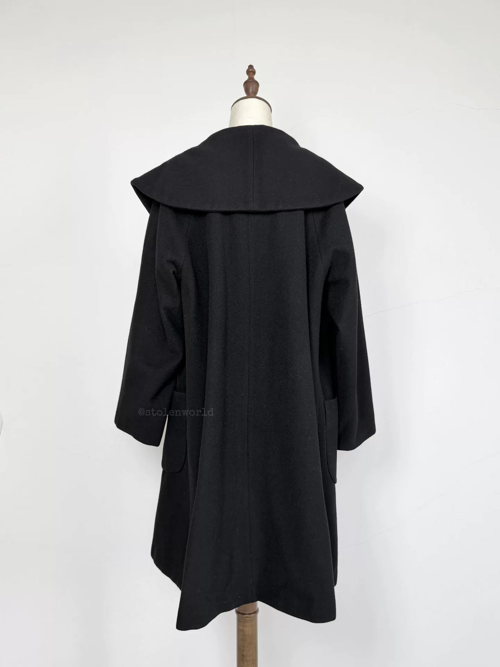 Yohji Yamamoto Y's Wool Collar Lapel Coat - Devines