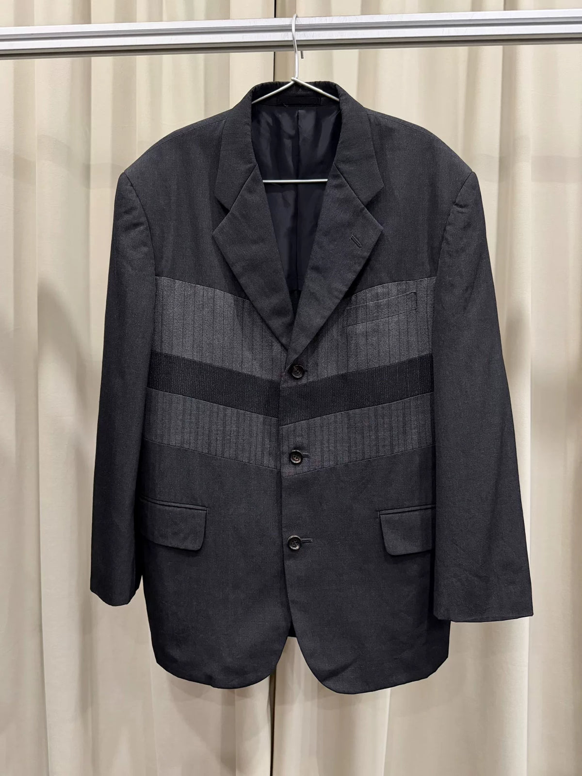 Comme des Garçons CDG 96AW Wool Patched Suit