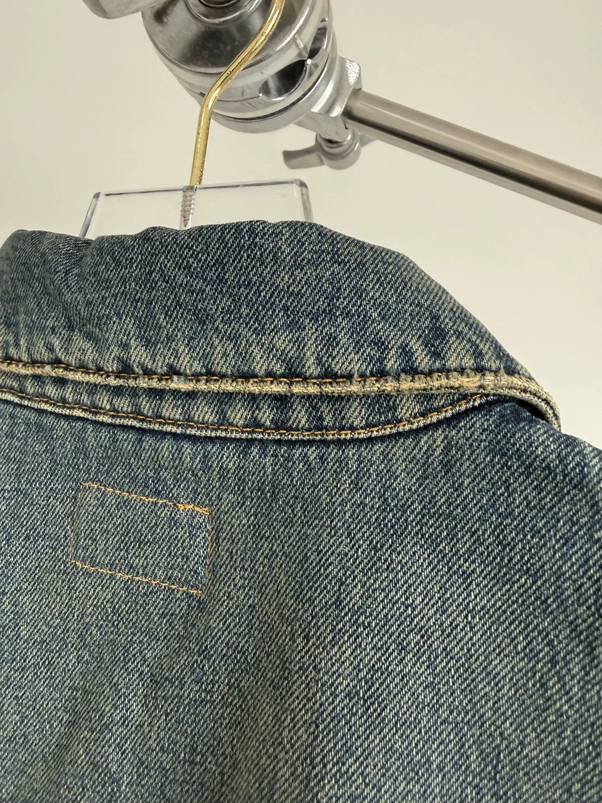 Saint Laurent Washed Denim Jacket