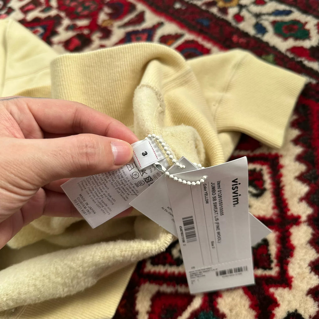 visvim SS26 JUMBO SB FINE WOOL Sweater
