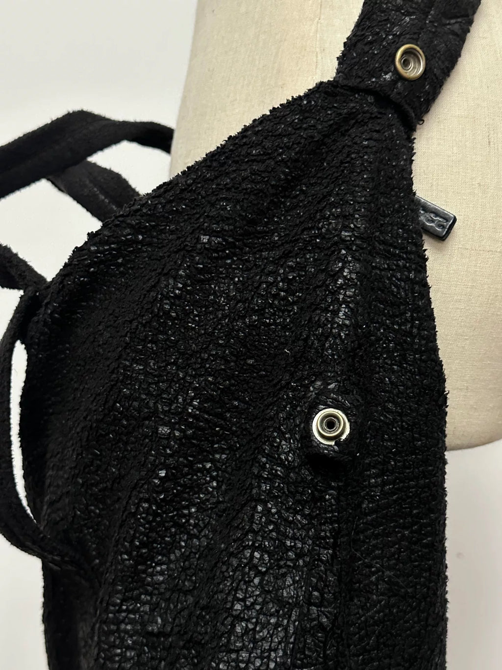 Maison Martin Margiela Teddy Leather Shoulder Bag