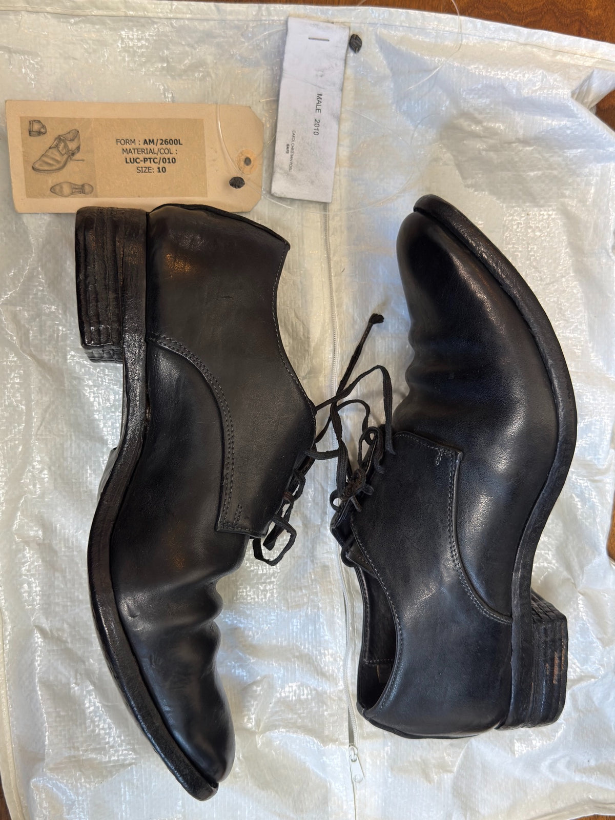 Carol Christian Poell AM/2600L Horsehide Derby Shoes