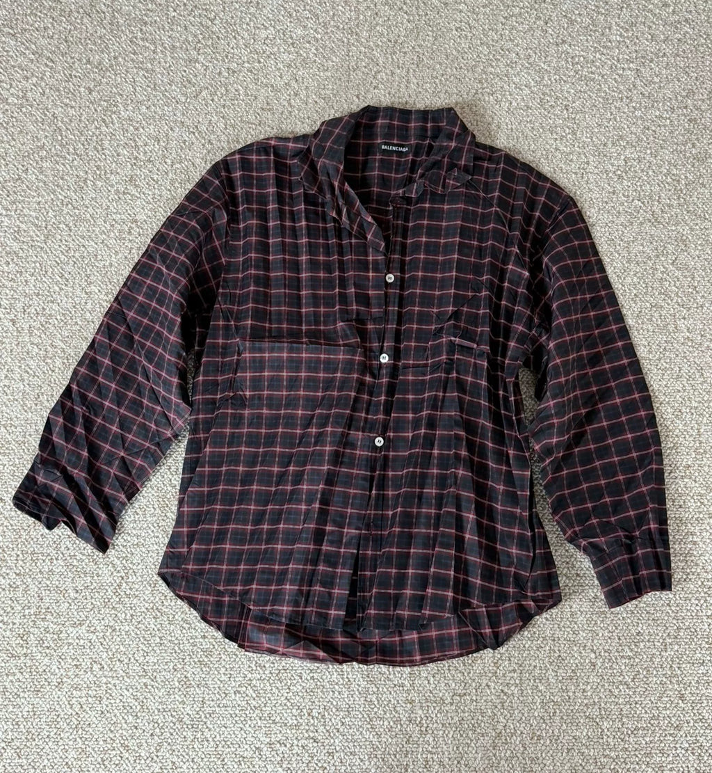 Balenciaga Pleated Shirt