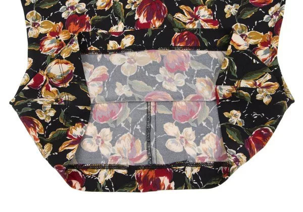 Jean Paul Gaultier Vintage Brown Floral Vest