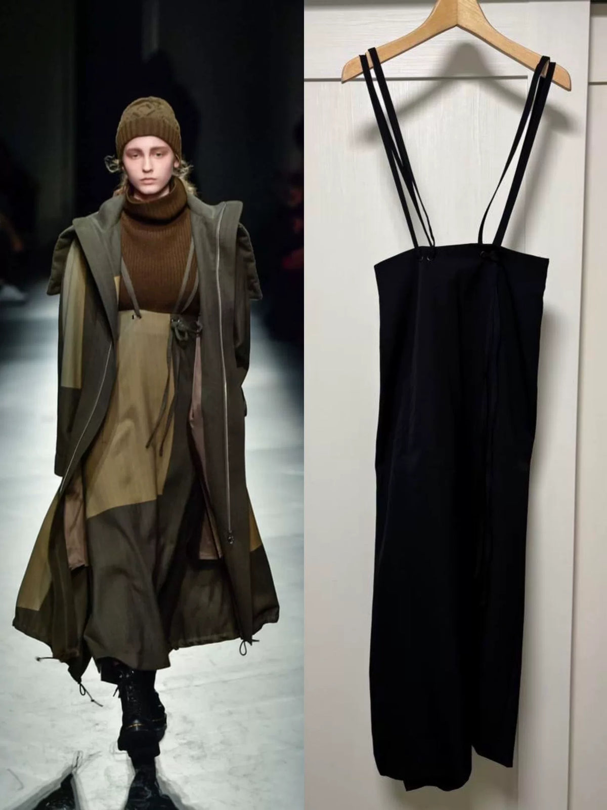 Y's Yohji Yamamoto Strap Cami Dress