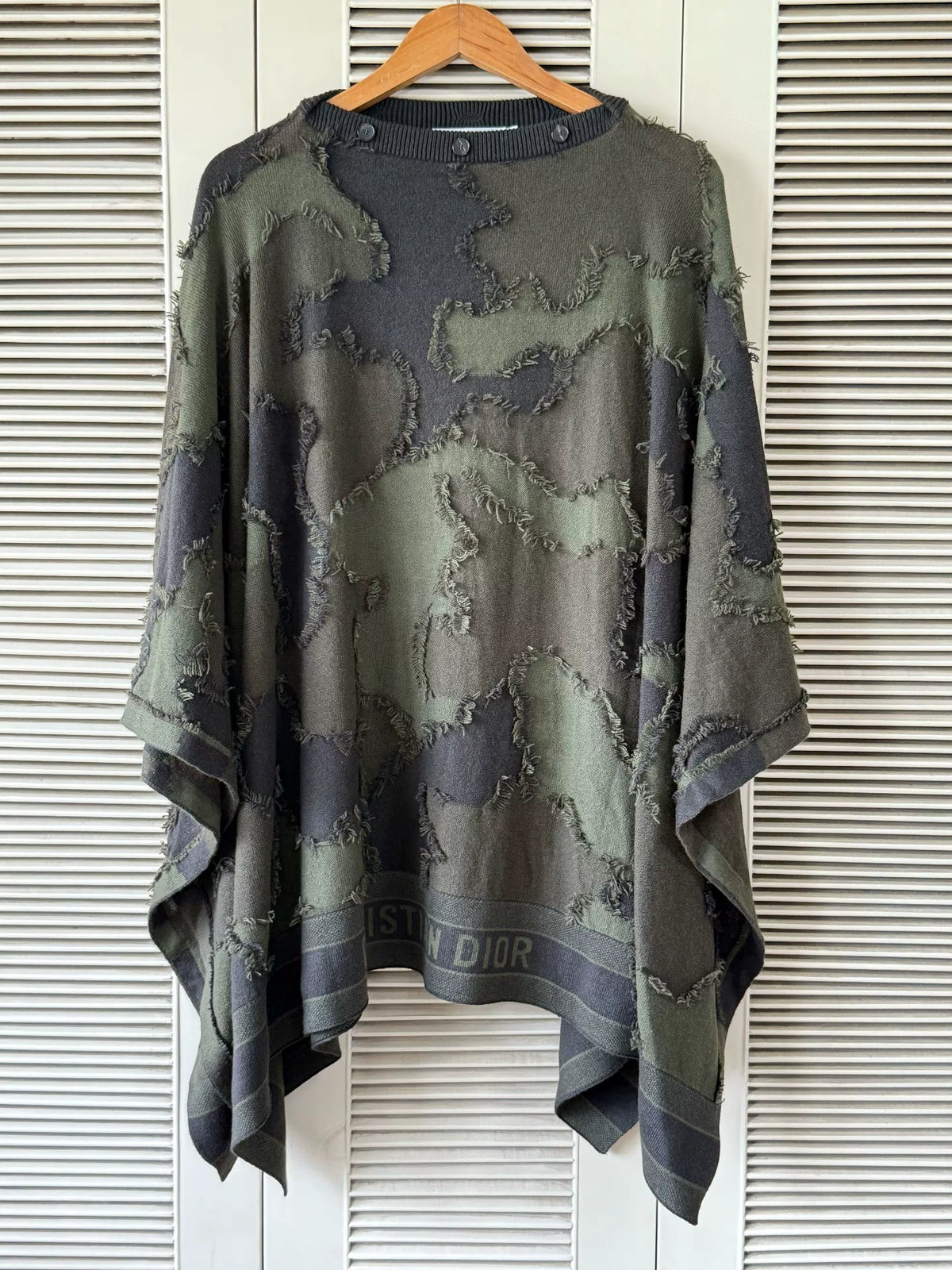 Dior Women's Cashmere Cape Coat