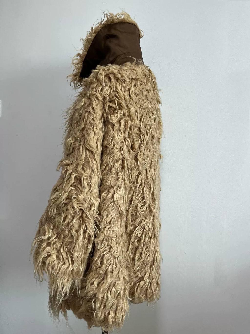 Junya Watanabe faux fur coat