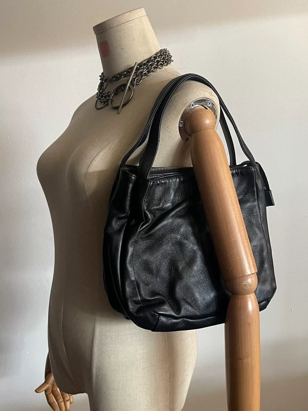 Yohji Yamamoto Leather Tote Bag