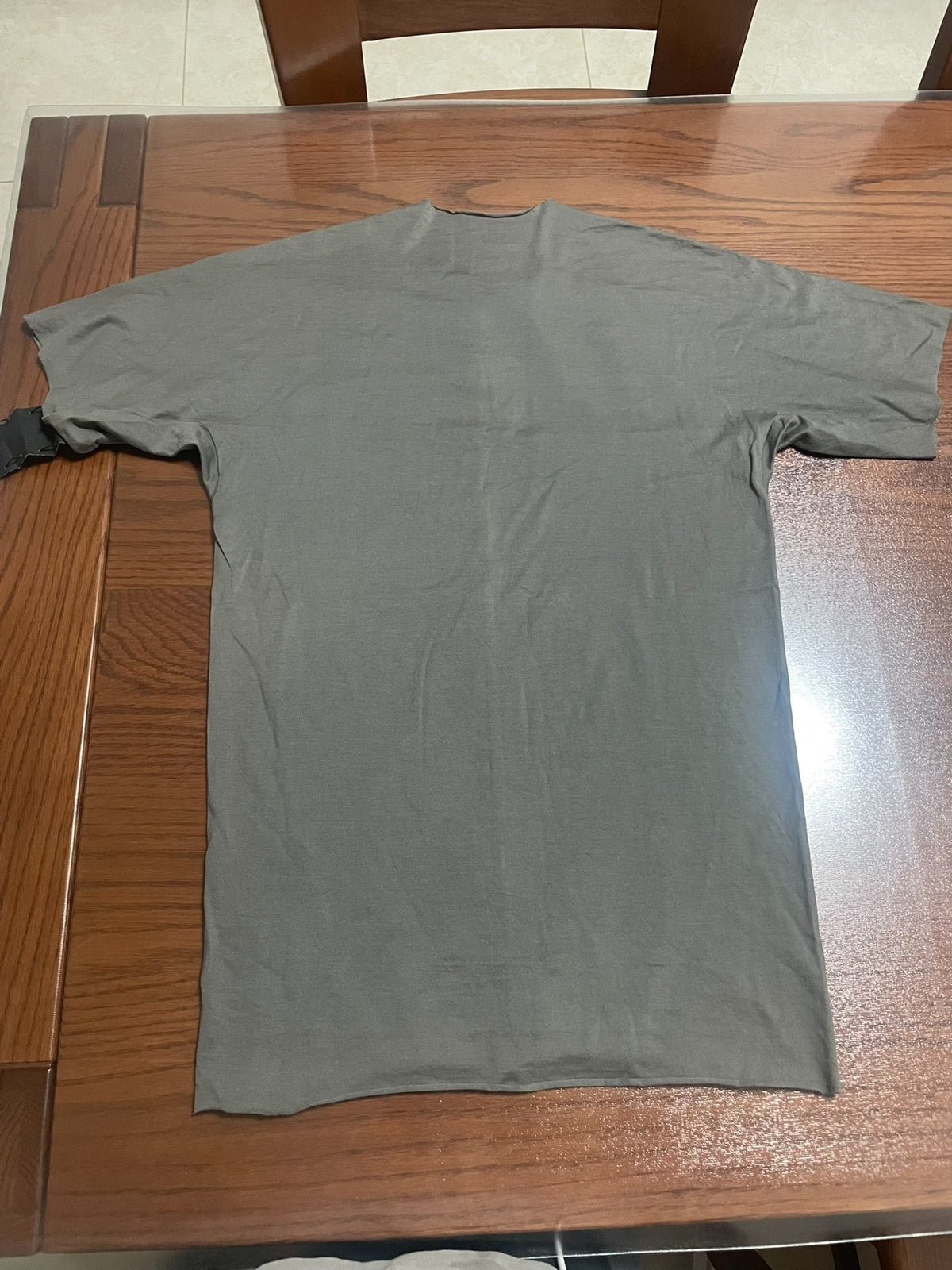 M.A+ SS18 m.a+ Coal one piece Grey Cotton Top