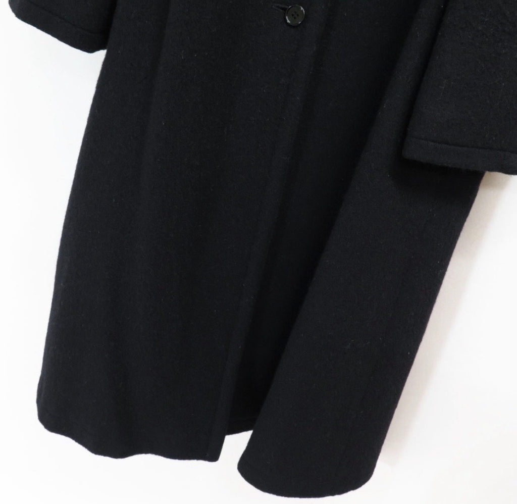1980s Thierry Mugler Wool Melton Coat