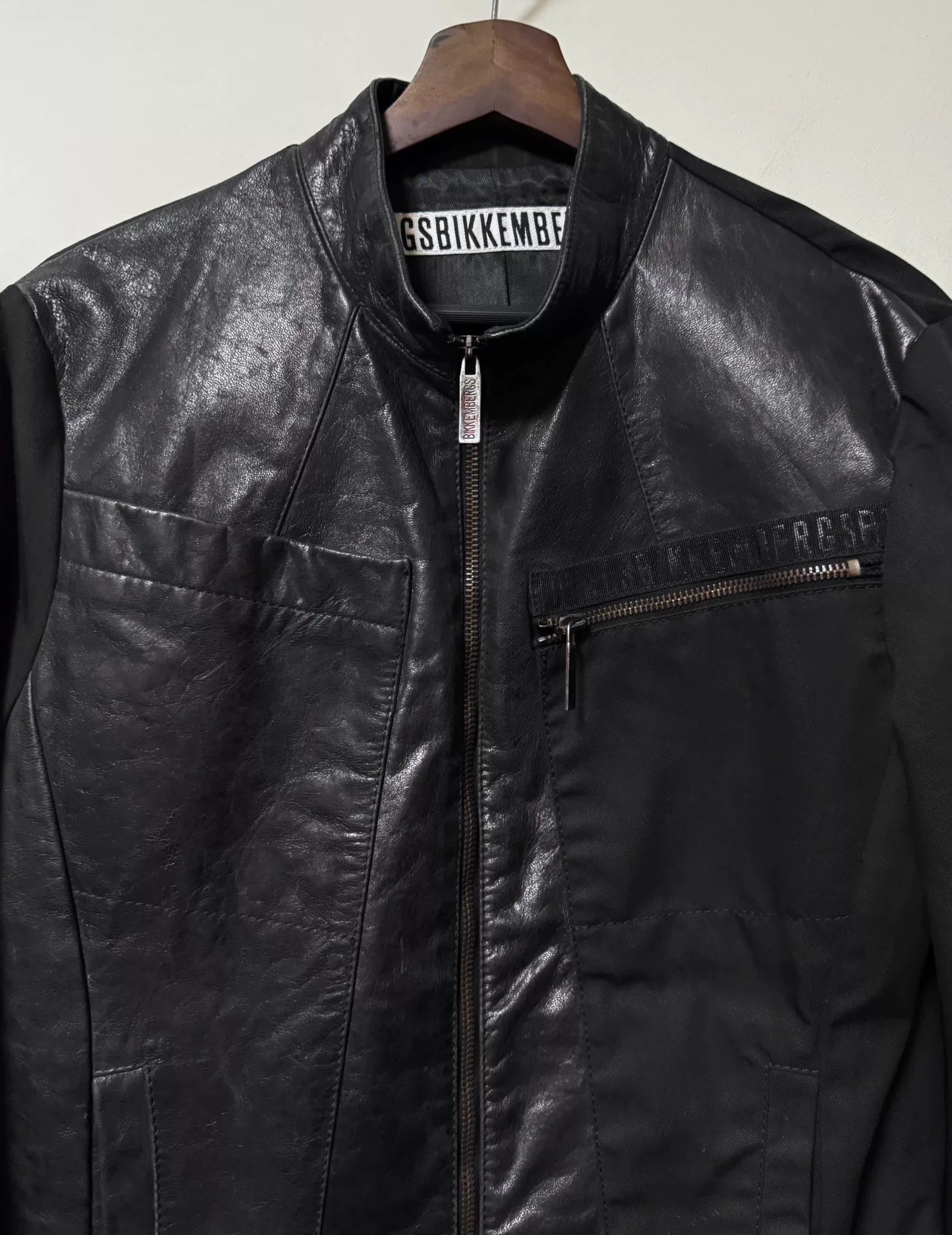 Dirk Bikkembergs 90s Leather Jacket